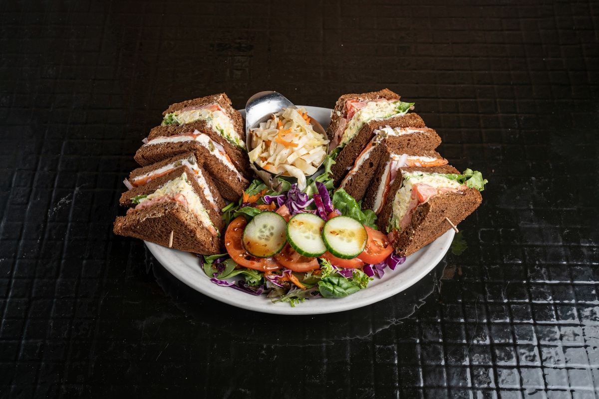 Sandwich club au lox